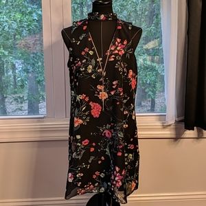 Casual Floral A-line Dress